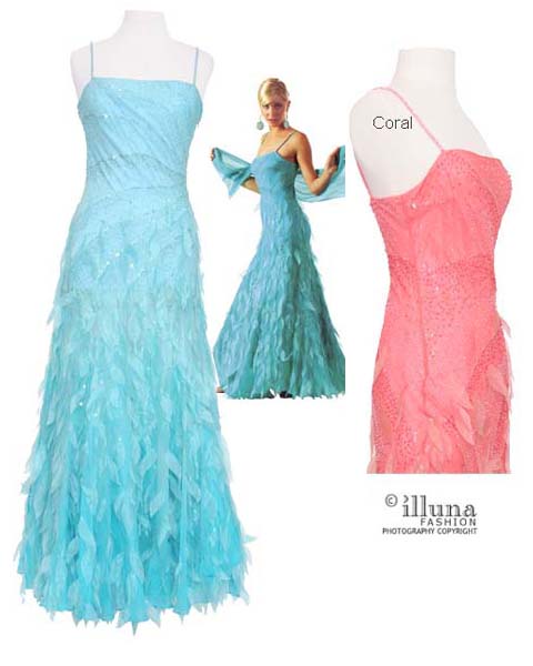 Turquoise Prom Dress - Cinderella Prom Dresses