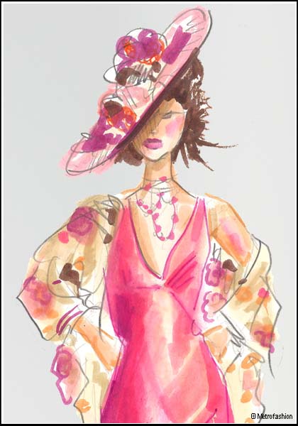 designer dresses sketches. Metrofashion Fashion Sketches