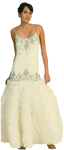 Clearance - Prom Dress Beaded <br> Poof Ball Gown