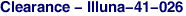Clearance - Illuna-41-026
