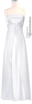 Clearance - Wedding Dress Rosebud <br> White Chiffon Satin Bodice