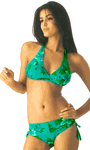 Clearance - Boycut Bikini Swimsuit <br> with Adjustable Side Ties