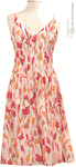 Final Clearance - Marc Valvo Floral <br> Print Dress