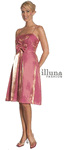 2008 Rose Spring Cocktail <br> Spaghetti Bow Prom Dress