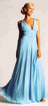 Final Clearance Size 7-8 Hollywood Dress <br> Marcia Grecian Chiffon Pleated 5801