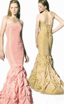 Prom Dress Taffeta Nectar <br> Crystal Beading Rhinestones Mermaid 3103